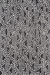 Villa VI-06 Como Charcoal Outdoor Area Rug – Durable Indoor/Outdoor Rug